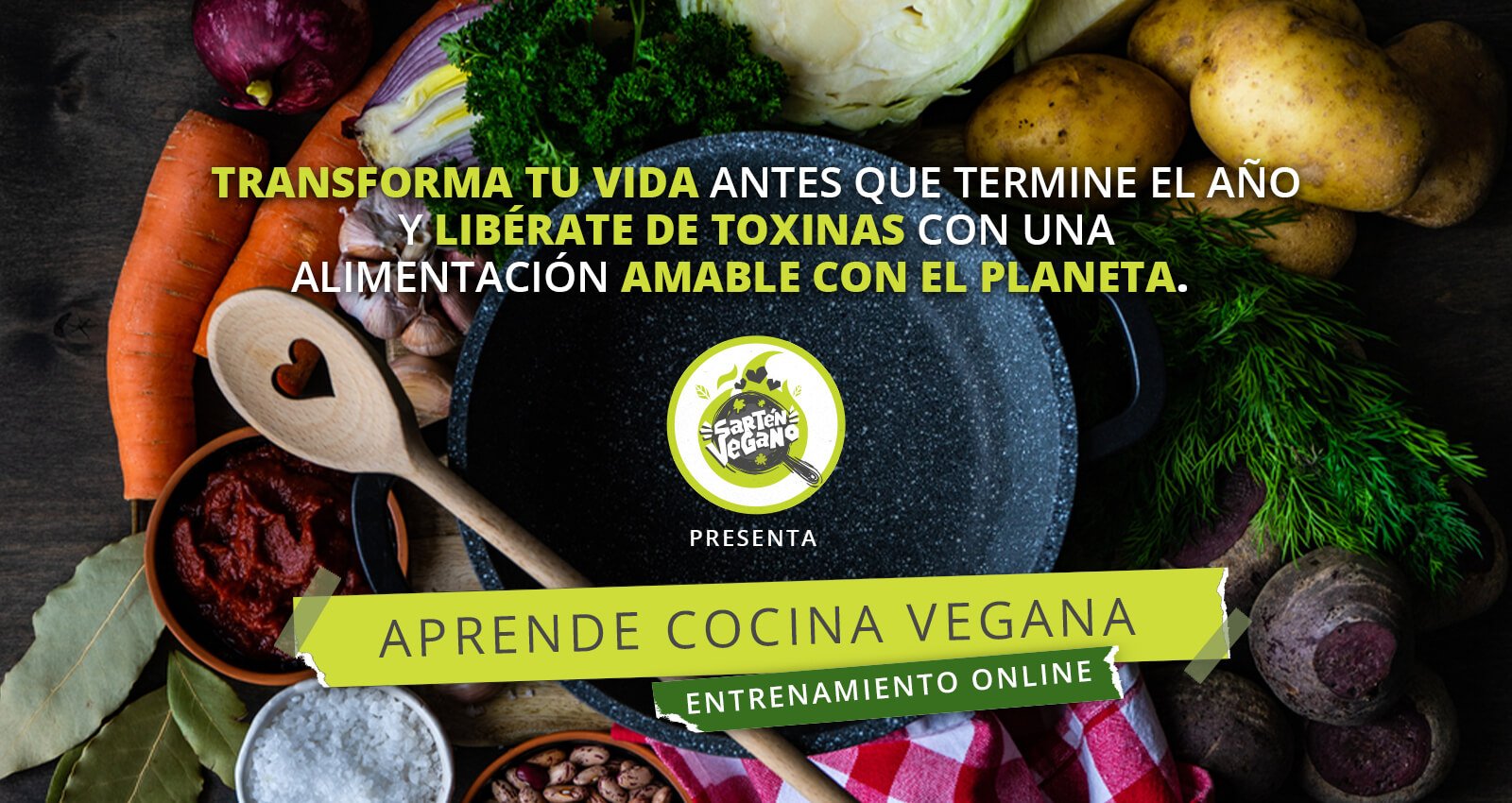 cursos de cocina vegana en español
